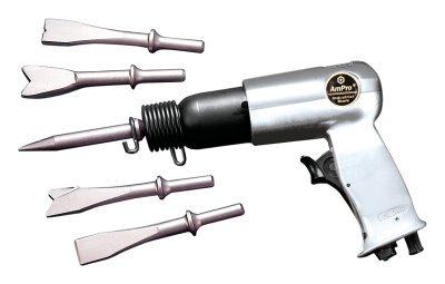 A3101 Пневмозубило с набором зубил из 5 шт  A3101 Пневмозубило с набором зубил из 5 шт