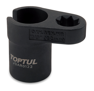 Головка для кислородных датчиков, лямбда-зонда 1/2" 22 мм длина 30 мм TOPTUL Головка для кислородных датчиков, лямбда-зонда 1/2" 22 мм длина 30 мм TOPTUL